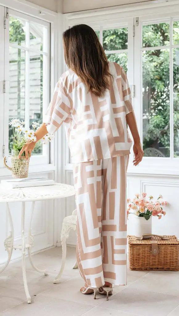 Elodie | Satijnen Co-Ord Set Dames