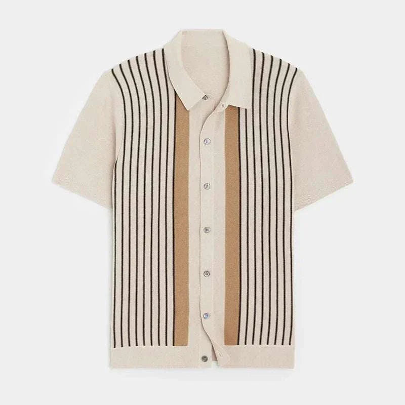 Darian | Gebreid Zomershirt Heren