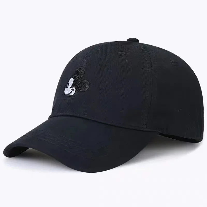 Mickey™ | Unisex Mickey Mouse Baseball Pet van Katoen met Cartoon Borduring | Verstelbaar en Casual Streetwear Accessoire