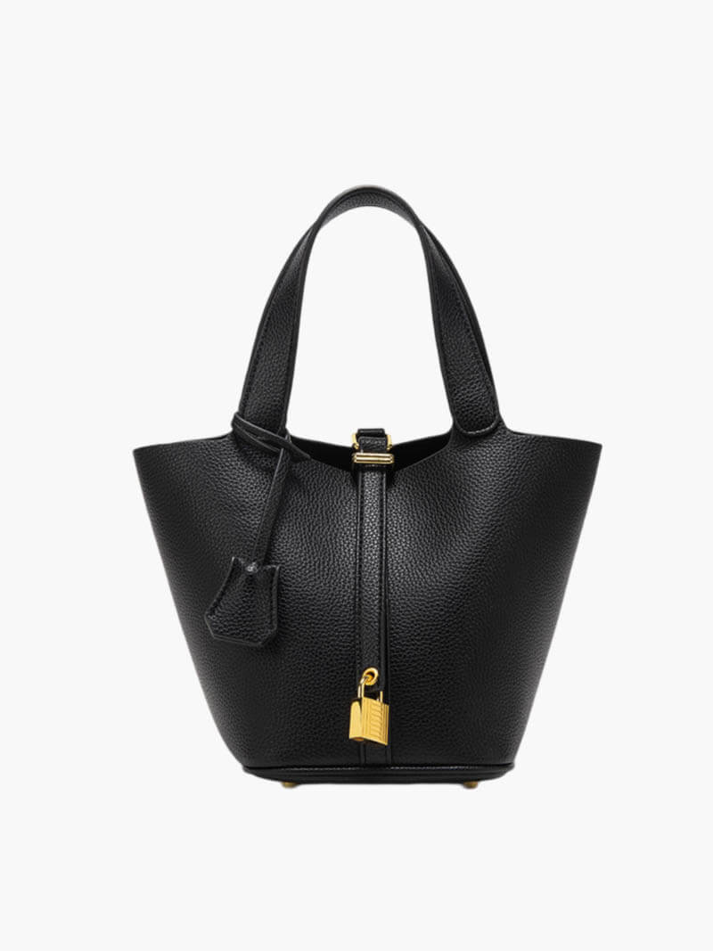 Amara | Luxe Leren Bucket Bag Dames