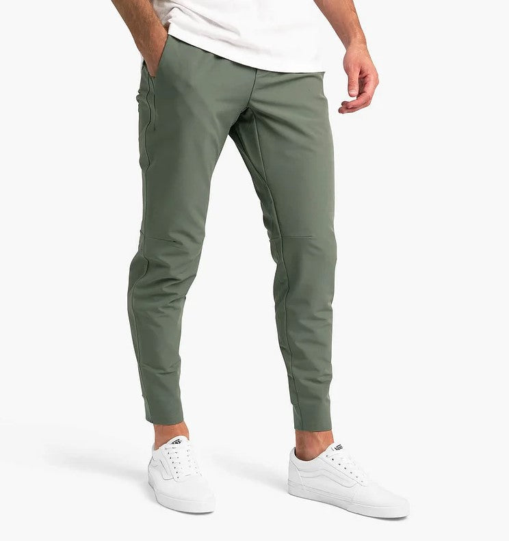 Nilo | Slim Fit Jogger Heren Met Tapered Pijpen en Elastische Tailleband