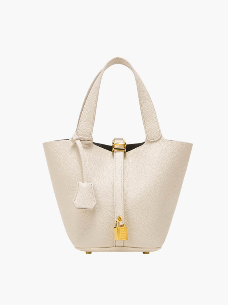 Amara | Luxe Leren Bucket Bag Dames