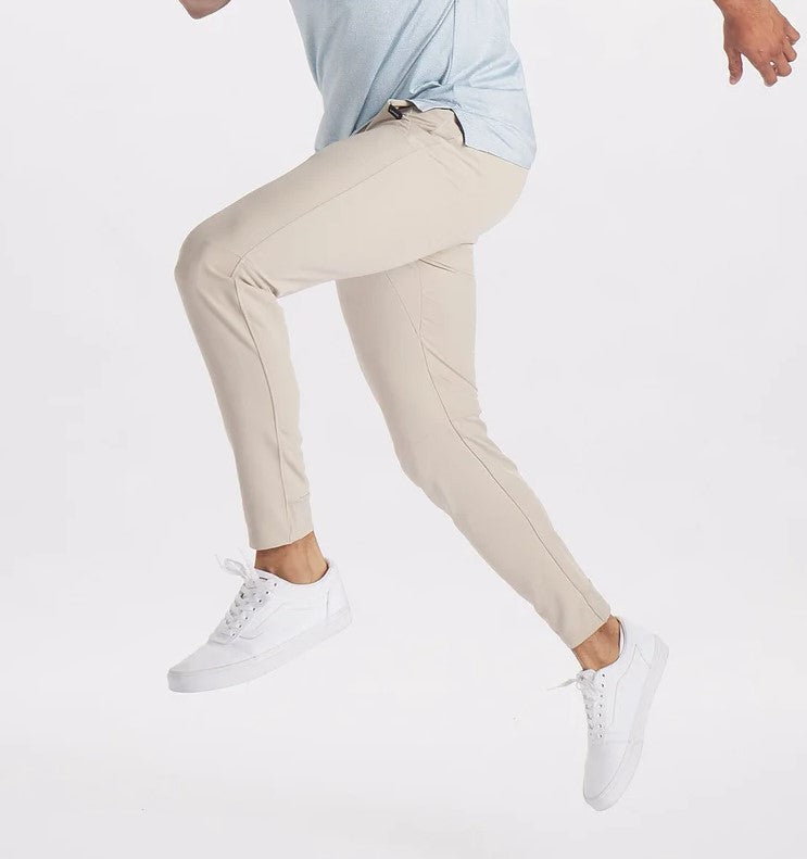 Nilo | Slim Fit Jogger Heren Met Tapered Pijpen en Elastische Tailleband