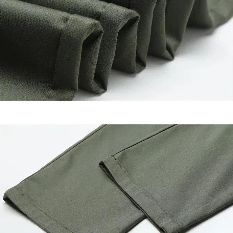 Kanza™ | Heren Elastische Chino met Vierzijdige Stretch en Slanke Pasvorm | Stretch Broek