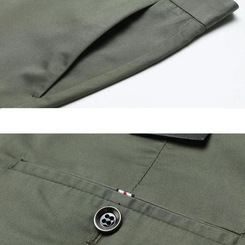 Kanza™ | Heren Elastische Chino met Vierzijdige Stretch en Slanke Pasvorm | Stretch Broek