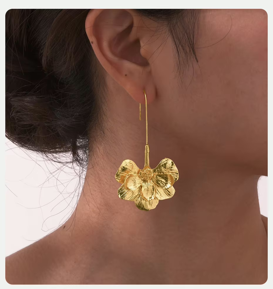 Fiora | Gouden Oorbellen