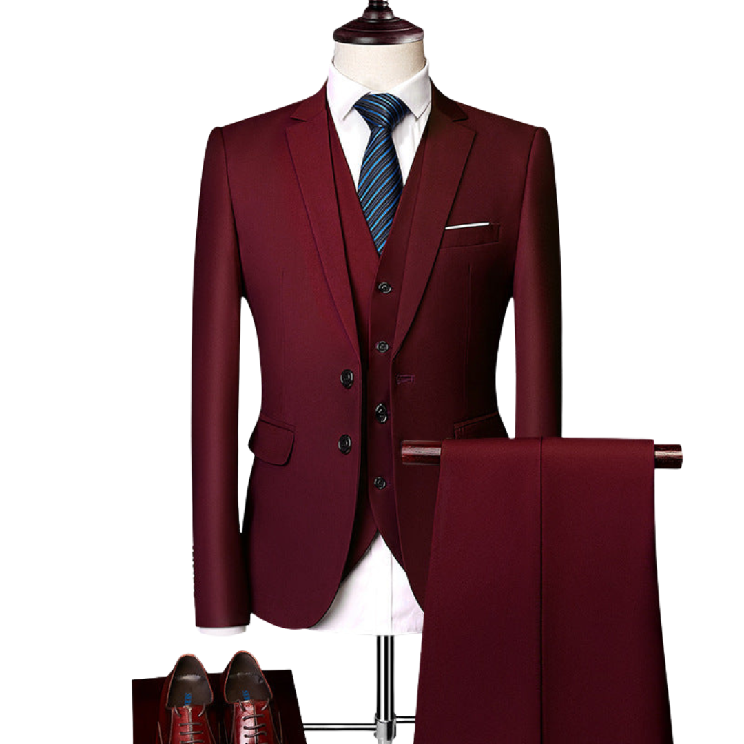 Thierry | Driedelig Herenpak Slim Fit
