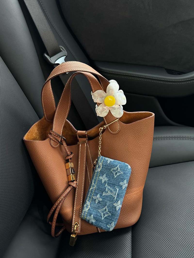 Amara | Luxe Leren Bucket Bag Dames