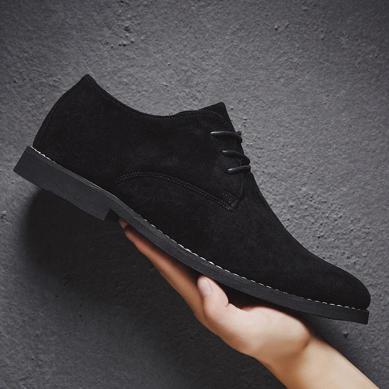 Adriano | Suède Veterschoenen Heren