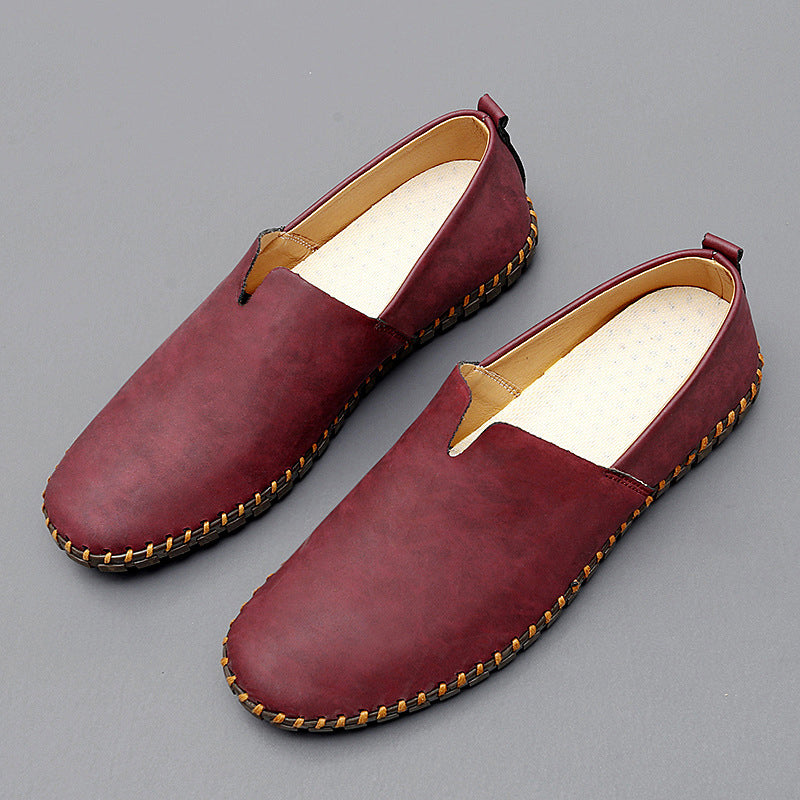 Reno | Instappers Heren | Slip‑On Mocassin | Handgestikte Zool | Minimalistisch & Ademend | Casual Comfort