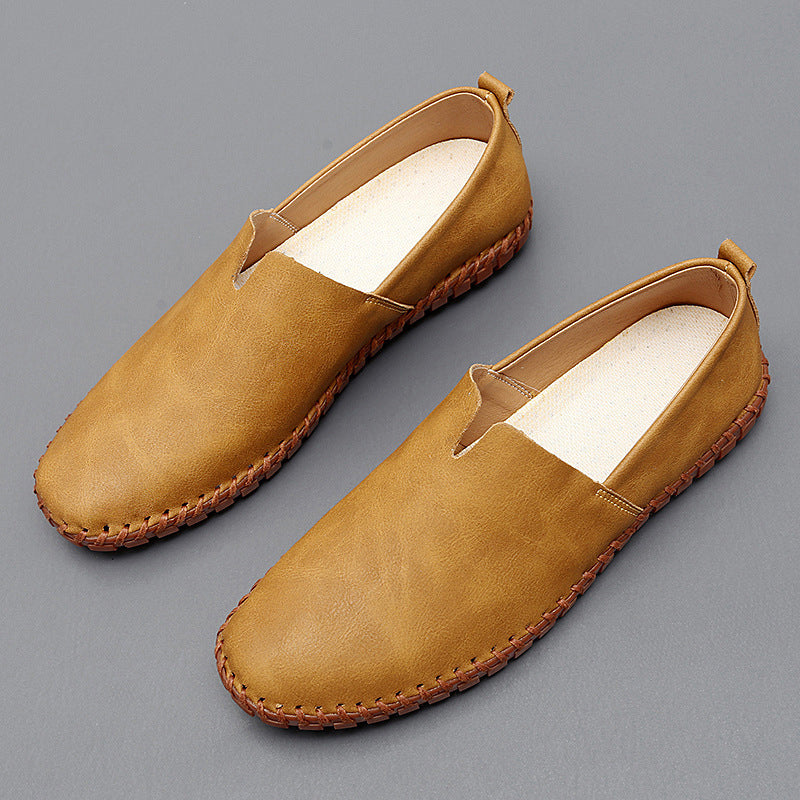 Reno | Instappers Heren | Slip‑On Mocassin | Handgestikte Zool | Minimalistisch & Ademend | Casual Comfort