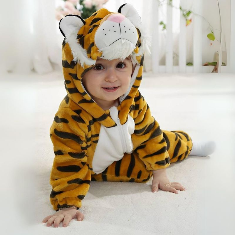 Tijger onesie kind