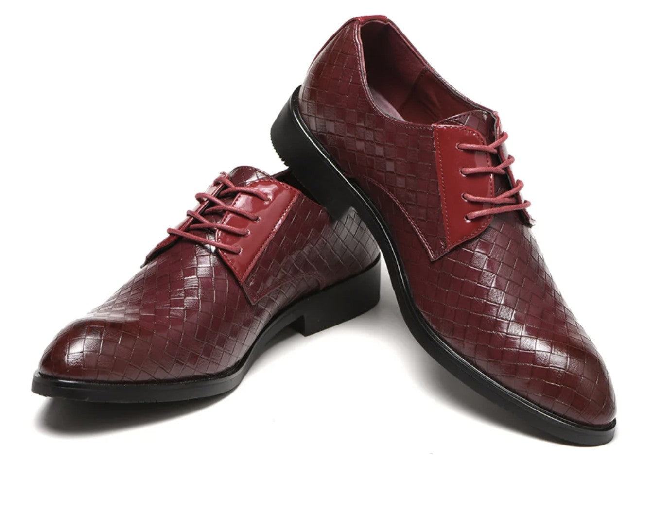 Vittore | Glanzende Veterschoenen Heren