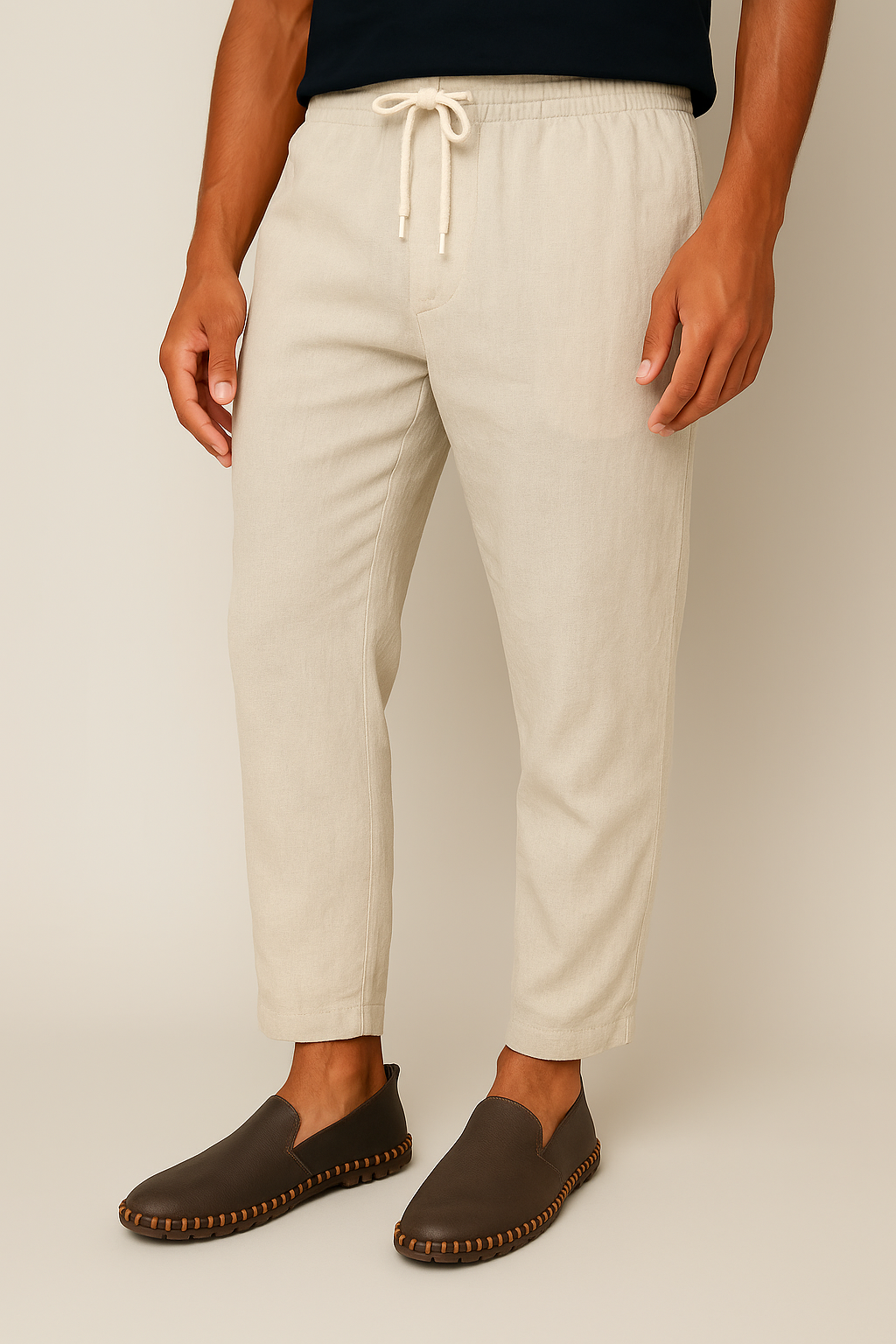 Reno | Instappers Heren | Slip‑On Mocassin | Handgestikte Zool | Minimalistisch & Ademend | Casual Comfort