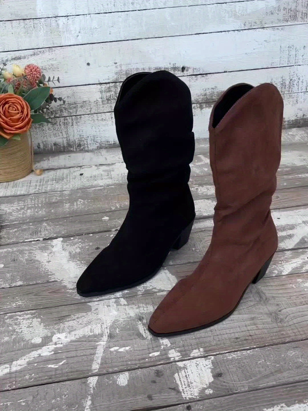 Sirena | Suède Look Laarzen