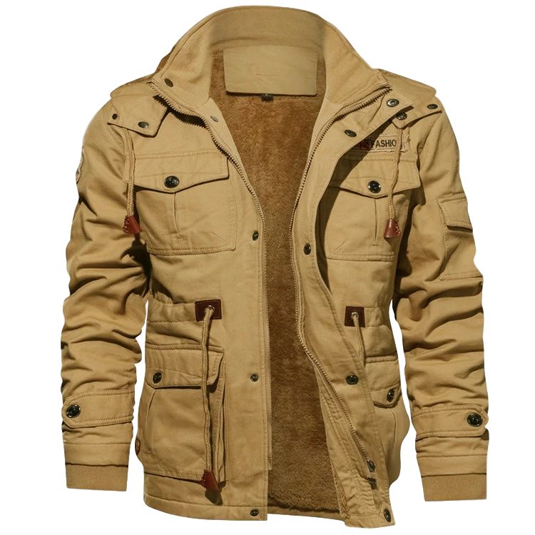 Griffin | Winterjas met Sherpa-Voering en Capuchon Heren