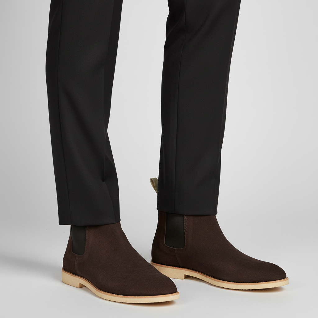 Giovanni | Suède Chelsea Boots
