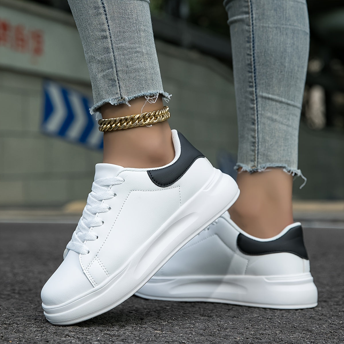 Alba | Witte Sneakers Dames