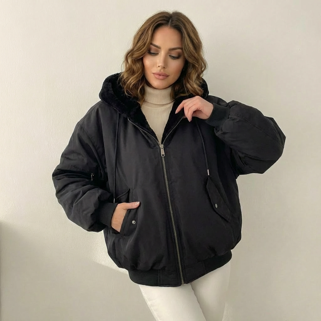 Luna | Omkeerbare Teddy Bomberjack