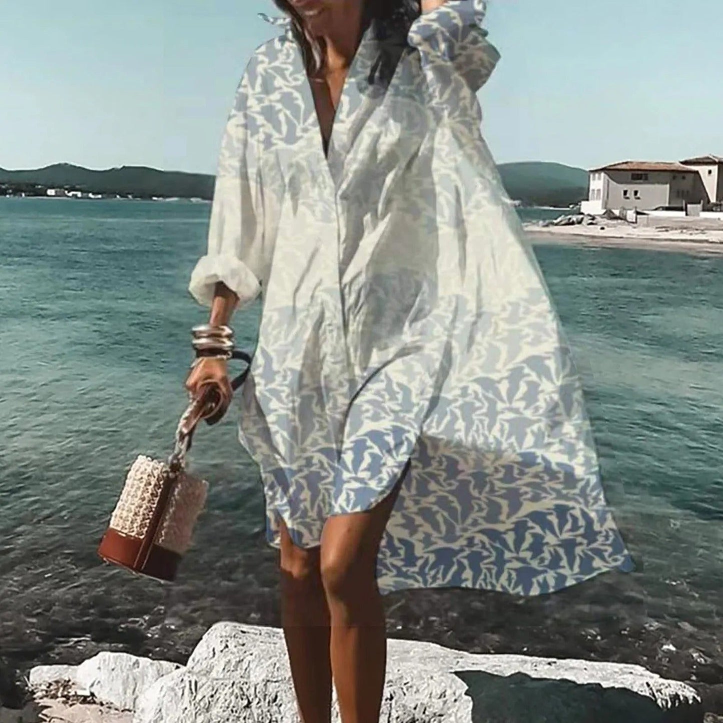 Solandra | Oversized Strandjurk Dames