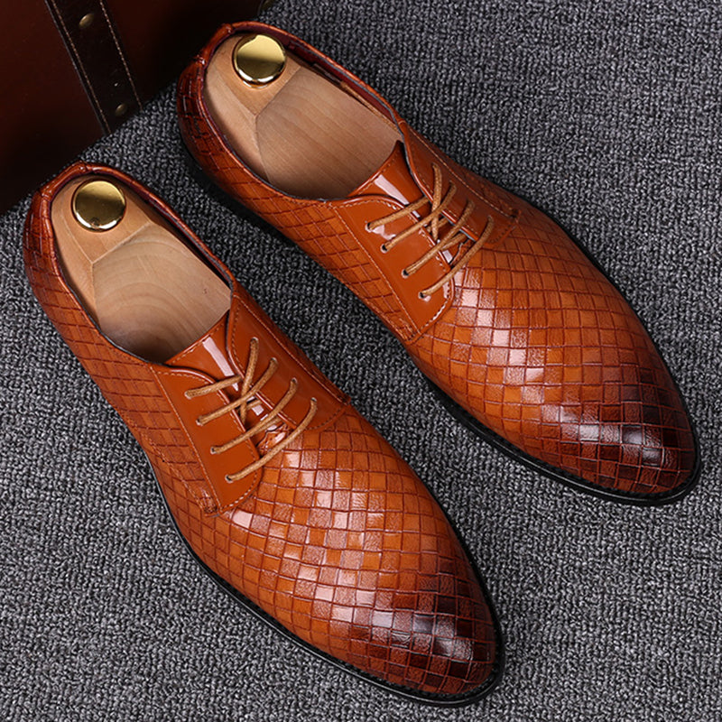 Vittore | Glanzende Veterschoenen Heren