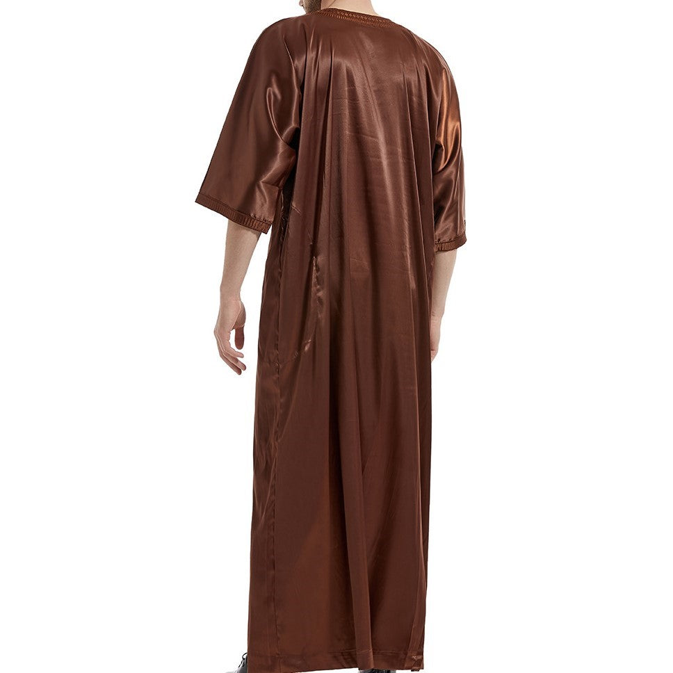 Aziel™ | Heren Luxe Geborduurde Djellaba | Traditioneel & Comfortabel