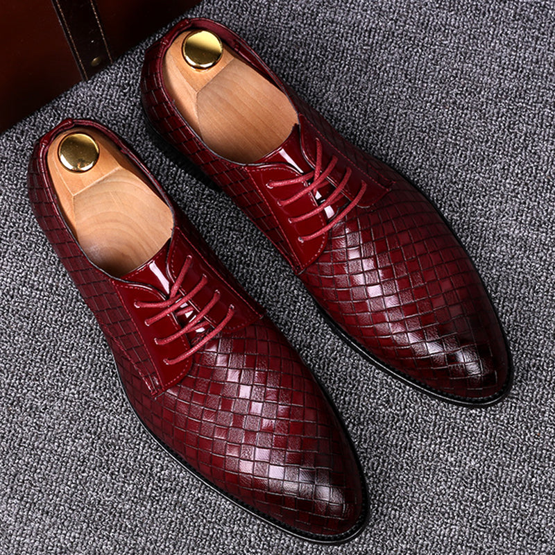 Vittore | Glanzende Veterschoenen Heren