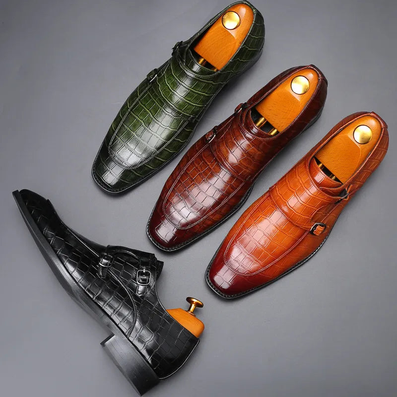 Giuliano | Dubbele Monkstrap Schoenen Heren