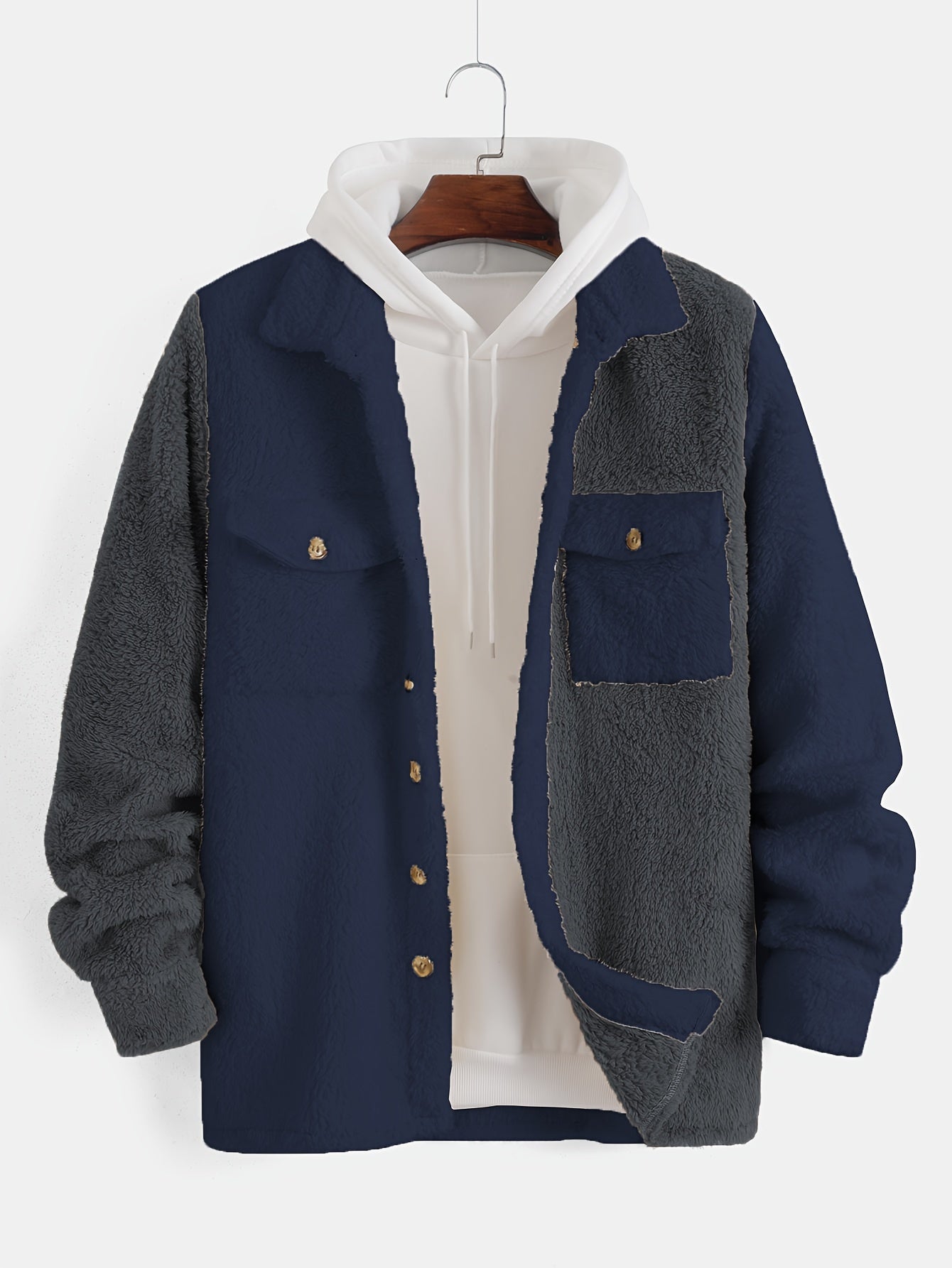 Dominic™ | Warme Fleece Wollen Vest met Knoopsluiting en Klassieke Stijl