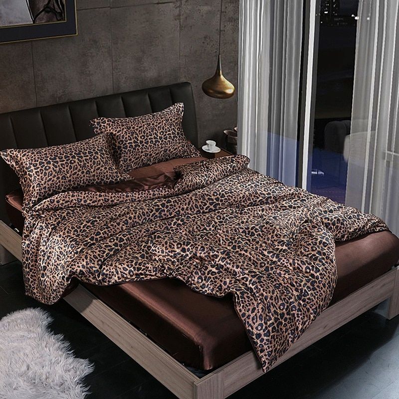Satiara™ | Luxe Satijnen Beddengoed Set | 4-delig Zijdezacht & Verkoelend Bedlinnen Set