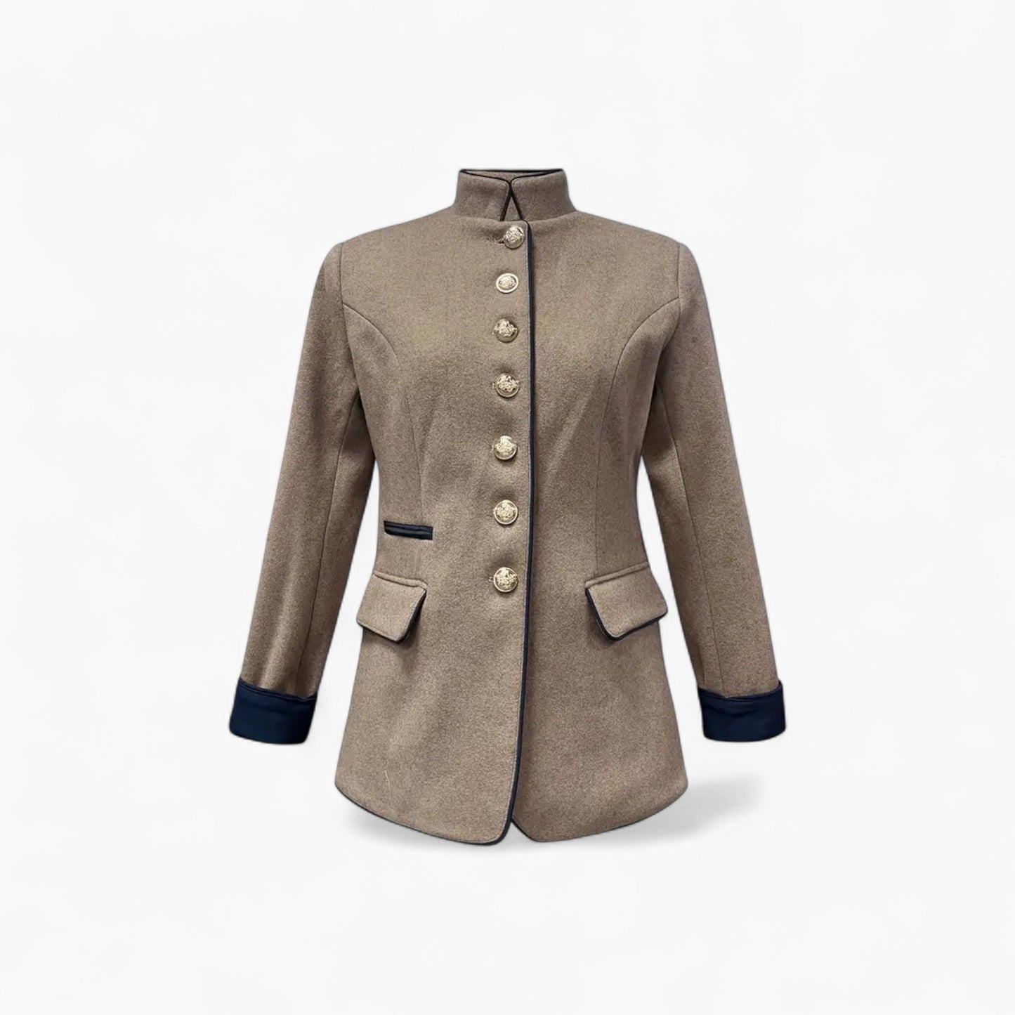Marcelline | Militair Colbert Dames Beige