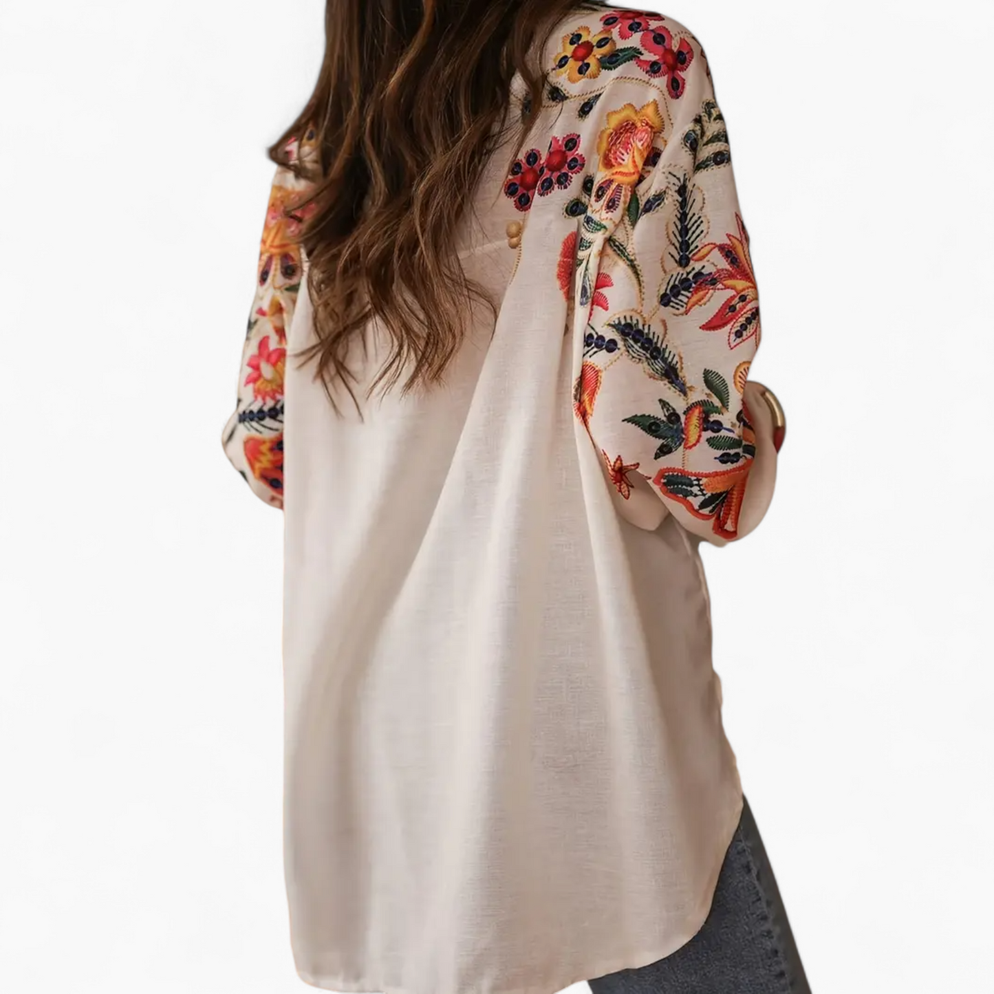 Isabella | Geborduurde Boho Blouse Dames
