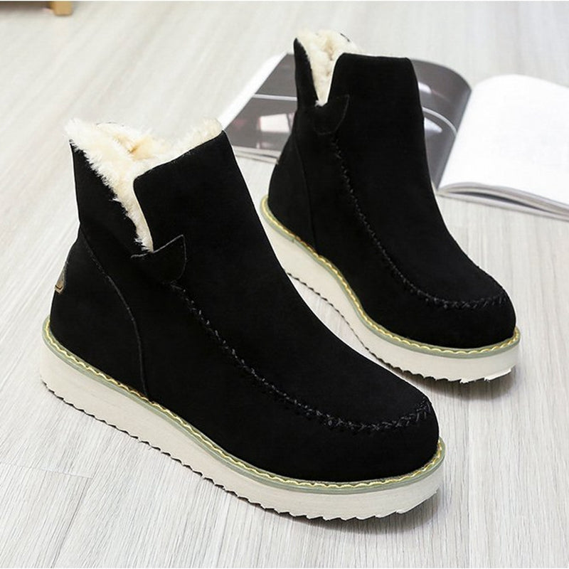 Élise | Dames Winter Boots Suède-Look
