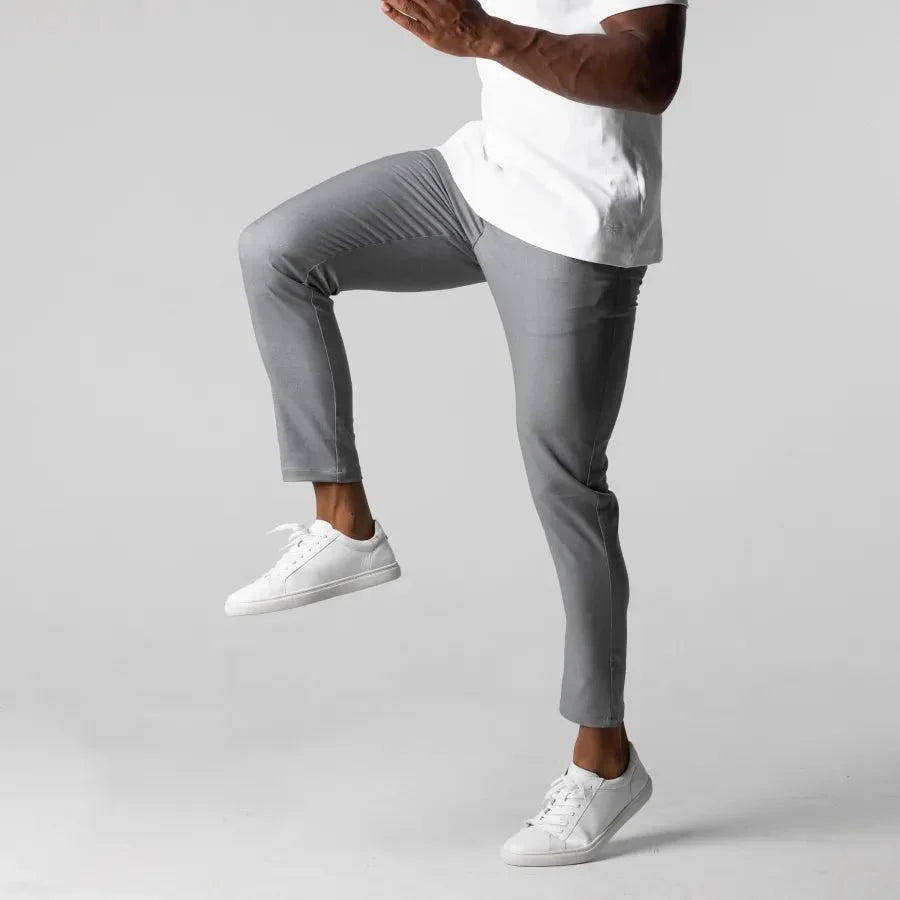 Nicolò | Slim Fit Stretch Chino Met Cropped Pijp Heren