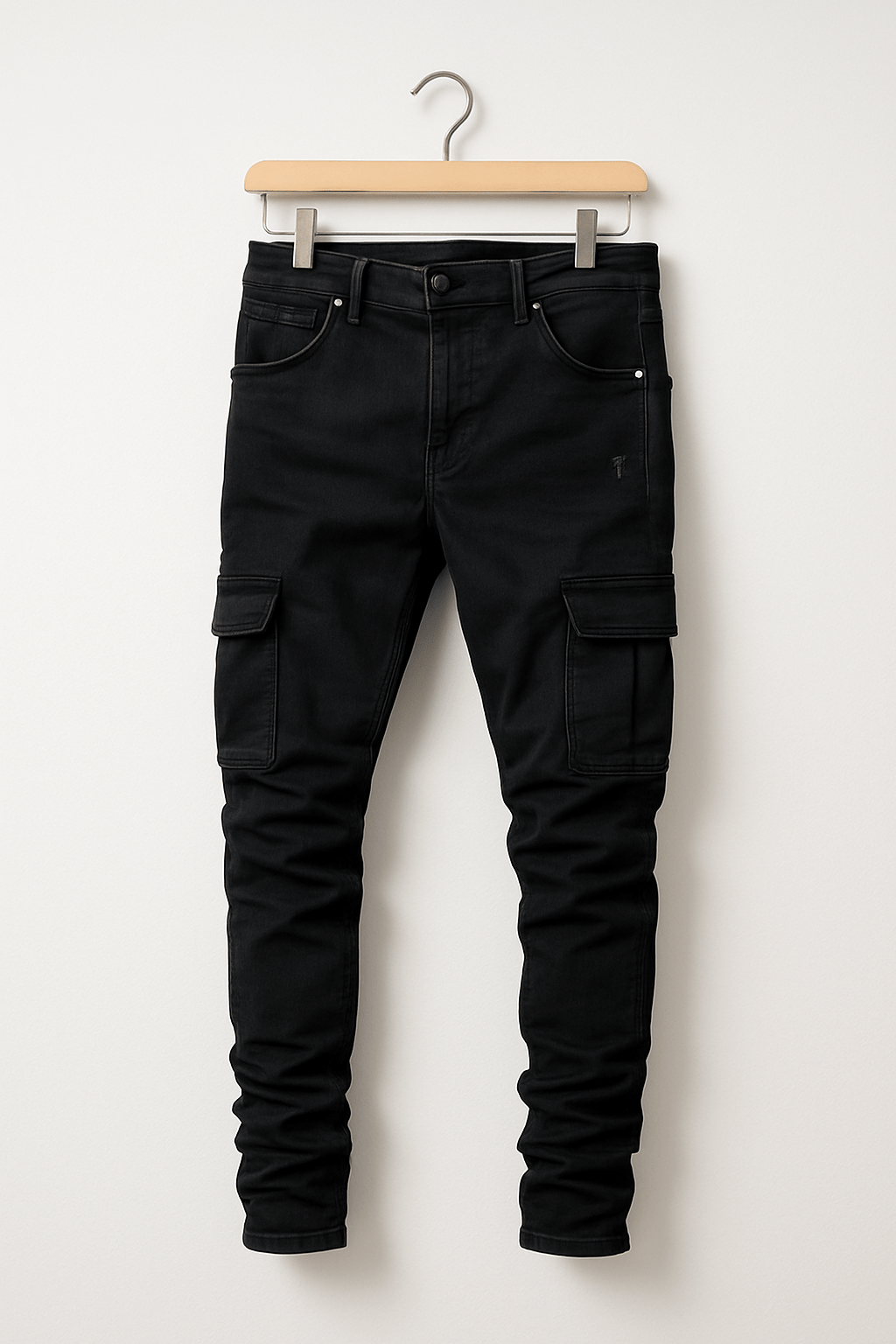 Valerio | Stretch Slim Fit Cargobroek Heren