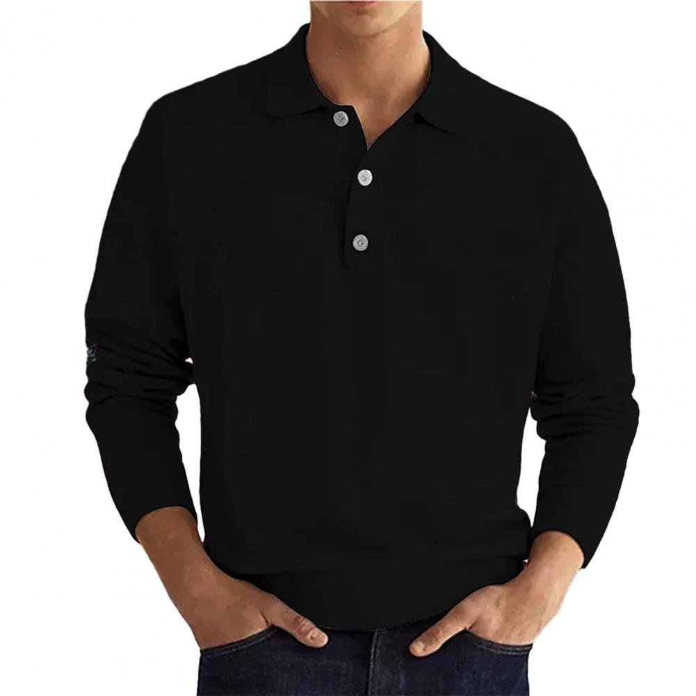 Milan | Heren Polo Met Lange Mouwen