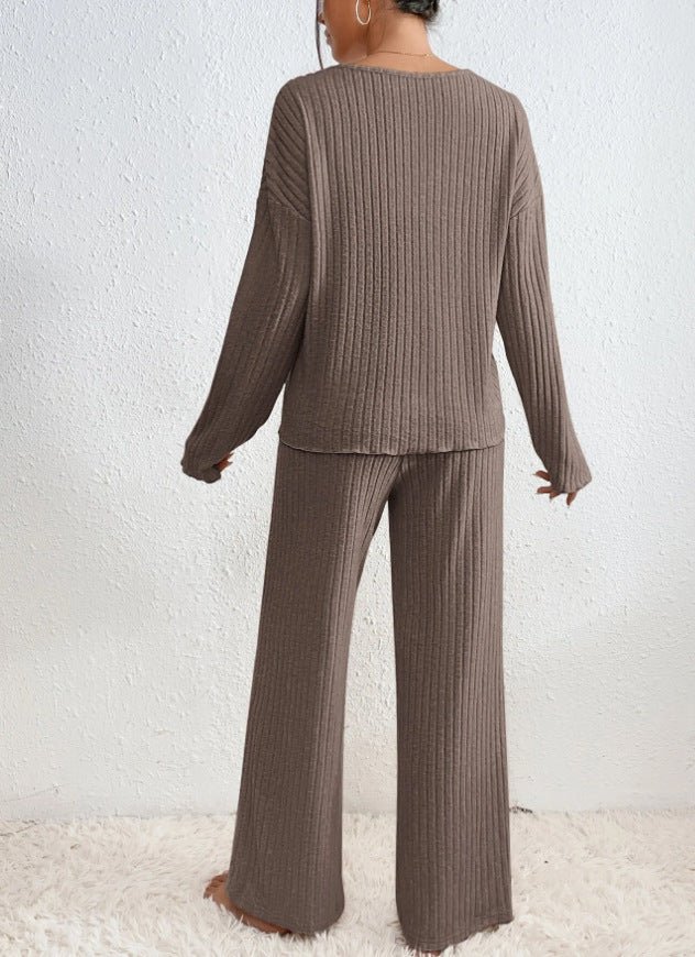 Liora | Geribbelde Tweedelige Loungeset Dames