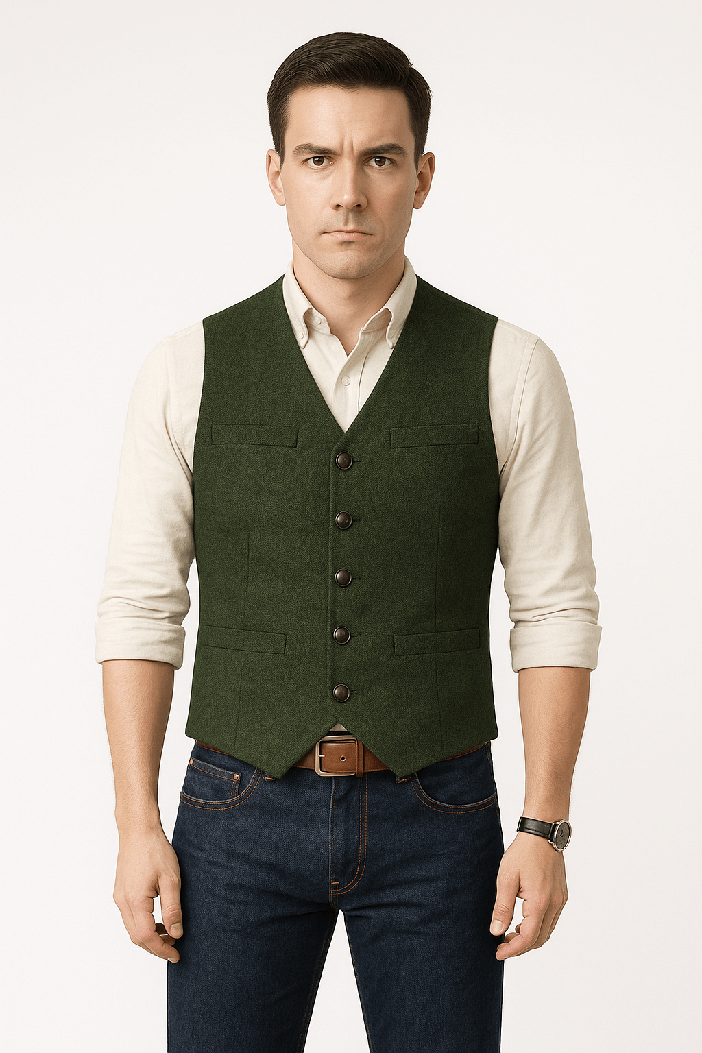Silvano | Klassiek Herengilet Slim-Fit Voor Feestelijke en Smart Casual Looks