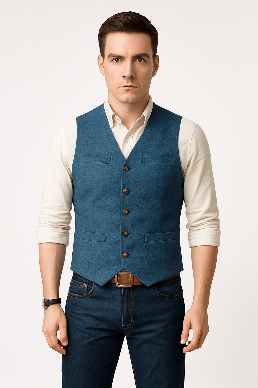 Silvano | Klassiek Herengilet Slim-Fit Voor Feestelijke en Smart Casual Looks