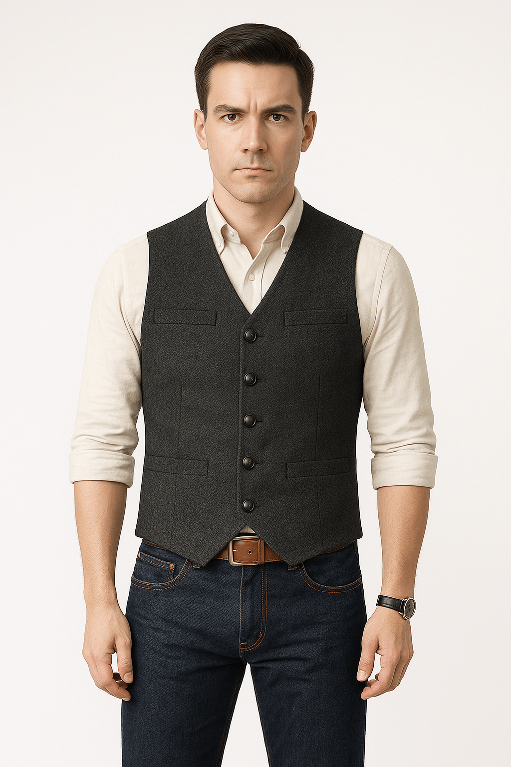 Silvano | Klassiek Herengilet Slim-Fit Voor Feestelijke en Smart Casual Looks