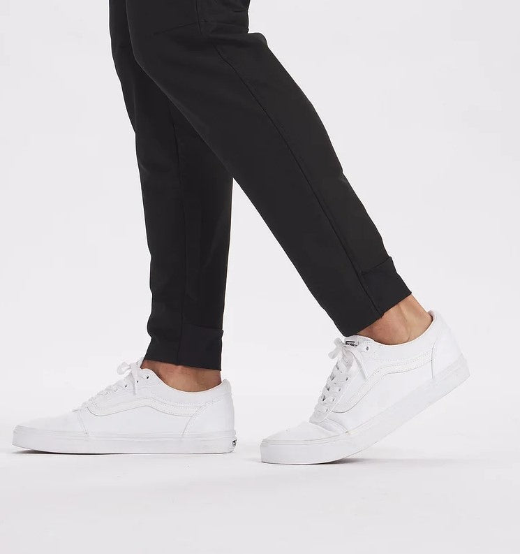 Nilo | Slim Fit Jogger Heren Met Tapered Pijpen en Elastische Tailleband