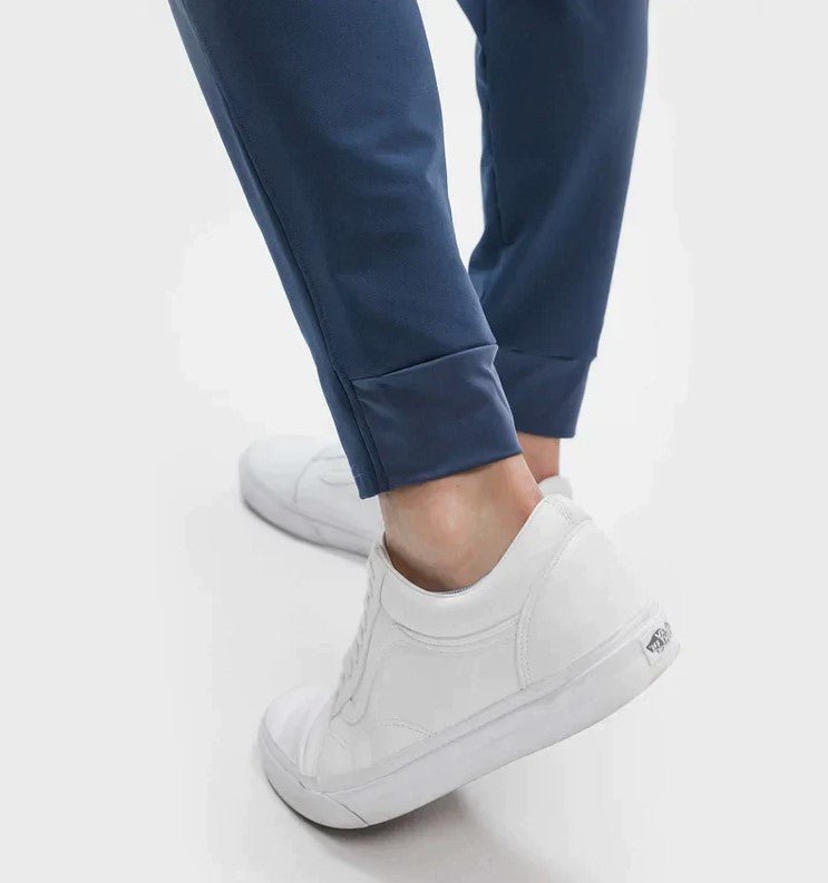 Nilo | Slim Fit Jogger Heren Met Tapered Pijpen en Elastische Tailleband