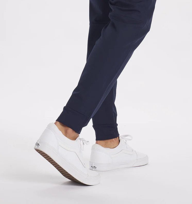 Nilo | Slim Fit Jogger Heren Met Tapered Pijpen en Elastische Tailleband