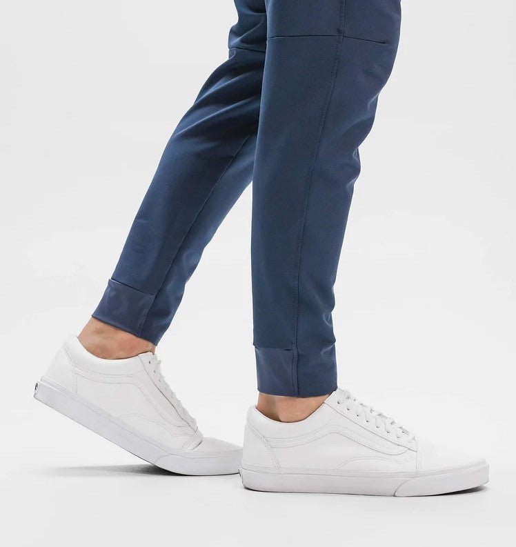 Nilo | Slim Fit Jogger Heren Met Tapered Pijpen en Elastische Tailleband