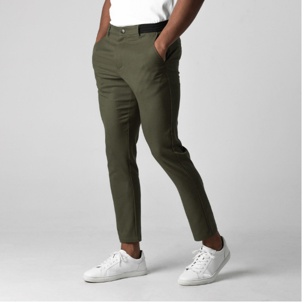 Nilo | Slim Fit Jogger Heren Met Tapered Pijpen en Elastische Tailleband