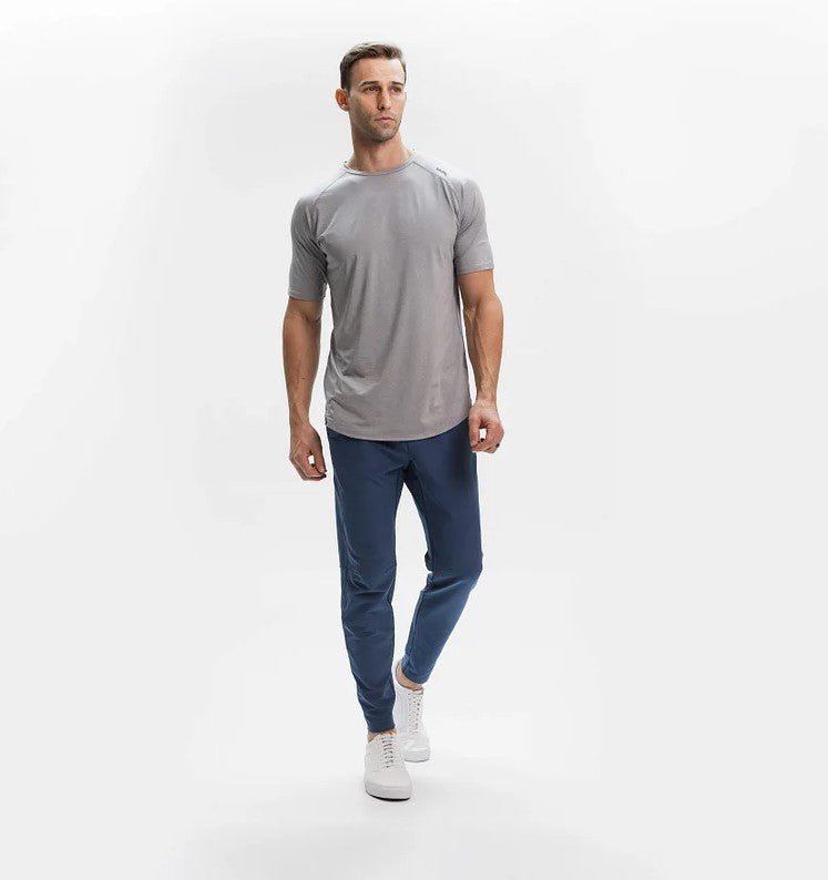 Nilo | Slim Fit Jogger Heren Met Tapered Pijpen en Elastische Tailleband