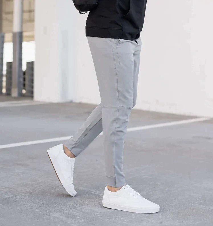 Nilo | Slim Fit Jogger Heren Met Tapered Pijpen en Elastische Tailleband