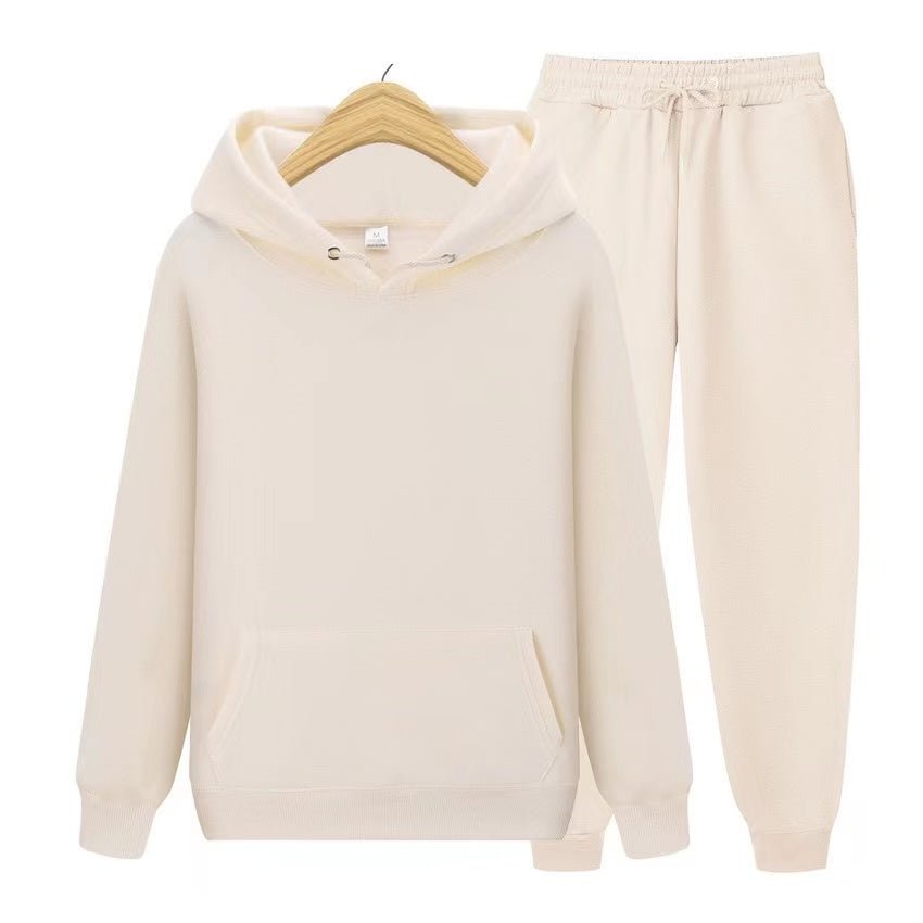 Rivano | Unisex Hoodie Set Met Joggingbroek En Strikkoord