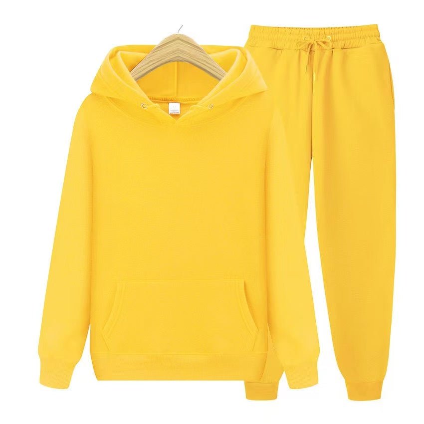Rivano | Unisex Hoodie Set Met Joggingbroek En Strikkoord