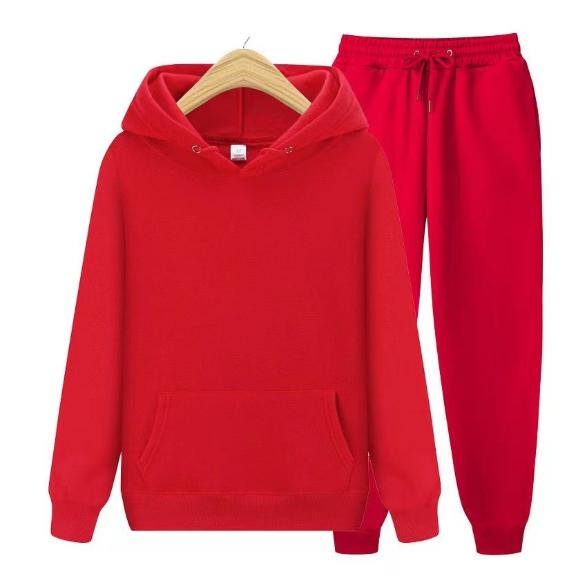 Rivano | Unisex Hoodie Set Met Joggingbroek En Strikkoord